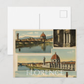 フィレンツェ(4) ポストカード (正面/裏面)