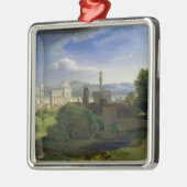 フィレンツェ、c.1829上の眺め メタルオーナメント (左)