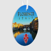 フィレンツェ- Ponte Vecchio オーナメント (正面)