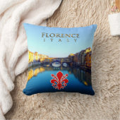 フィレンツェ- Ponte Vecchio クッション (ブランケット)