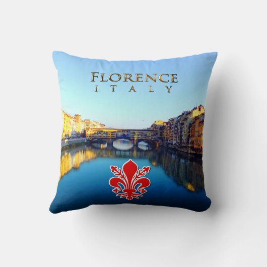 フィレンツェ- Ponte Vecchio クッション (裏面)