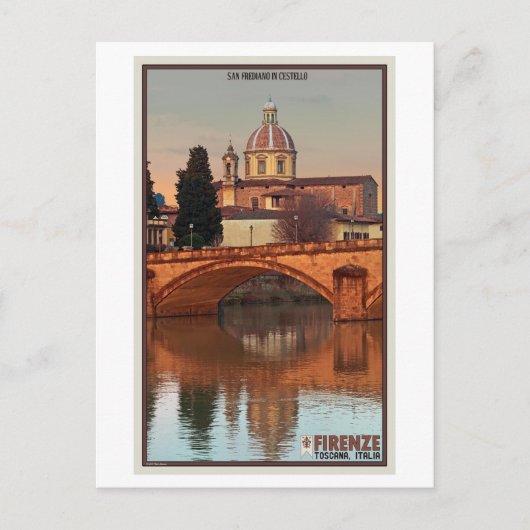 フィレンツェ – San Frediano in Castello ポストカード (正面)