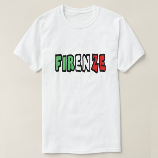 フィレンツェ Tシャツ (デザイン正面)