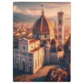 フィレンツェDuomoサンタマリアデルフィオーイタリア旅行 クリップボード (裏面)