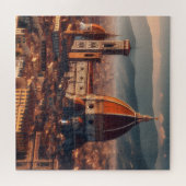 フィレンツェDuomoサンタマリアデルフィオーイタリア旅行 ジグソーパズル (横)