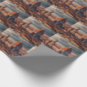 フィレンツェDuomoサンタマリアデルフィオーイタリア旅行 ラッピングペーパー (角)