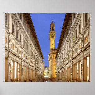 フィレンツェGaleria degli Uffizi Florenceイタリアのポスター ポスター