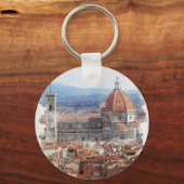 フィレンツェItalyウォーターカラーアート キーホルダー (正面)