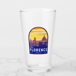 フィレンツェItalyトラベルアートヴィンテージ タンブラーグラス