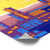 フィレンツェItalyトラベルアートヴィンテージ ポスター (角)