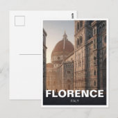 フィレンツェItalyドゥオモトラベル ポストカード (正面/裏面)