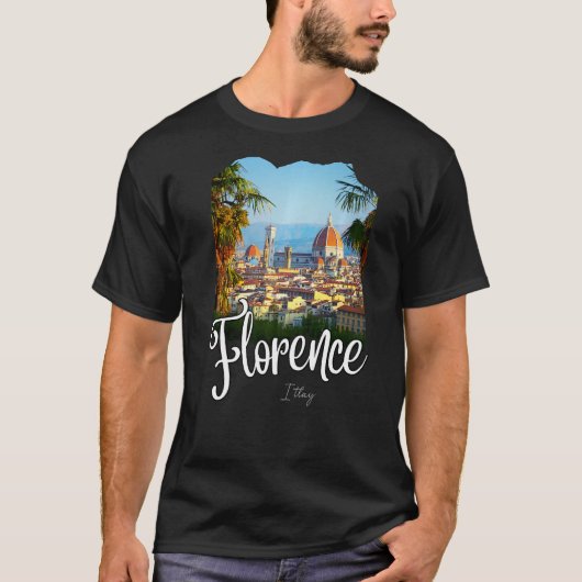 フィレンツェItalyプレミアム Tシャツ (正面)