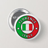 フィレンツェItalyボタン 缶バッジ (正面&裏面)
