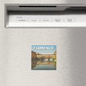 フィレンツェItalyポンテヴェッキオトラベル マグネット (インサイチュ (食洗機))