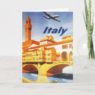 フィレンツェItalyポンテヴェッキオブリッジヴィンテージトラベル カード