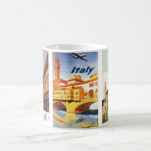 フィレンツェItalyポンテヴェッキオブリッジヴィンテージトラベル コーヒーマグカップ