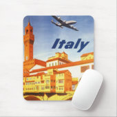フィレンツェItalyポンテヴェッキオブリッジヴィンテージトラベル マウスパッド (マウス)