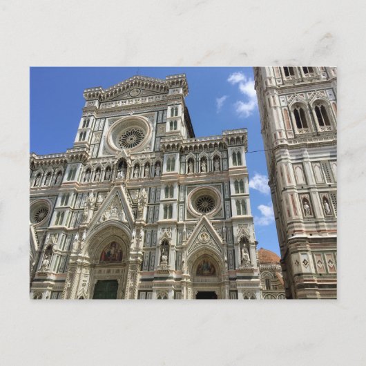 フィレンツェItaly大聖堂 ポストカード (正面)