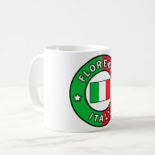 フィレンツェItaly Mug コーヒーマグカップ (正面左)
