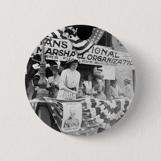 フィレンツェJaffray HurstのデイジーのHarrimanのSuffragette 缶バッジ (正面)