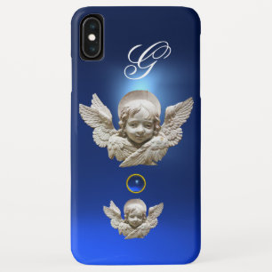 フィレンツネルネッサンスエンジェルブルージェムモノグラム iPhone XS MAXケース