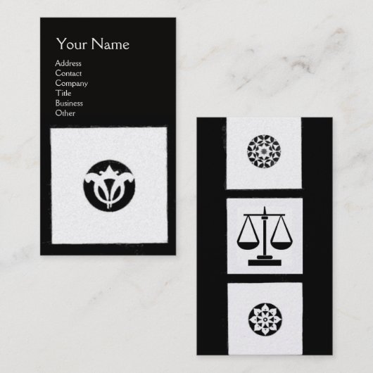 フィレンツネルネッサンス調和法務オフィスパール 名刺 (正面/裏面)