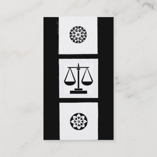 フィレンツネルネッサンス調和法務オフィスパール 名刺 (裏面)