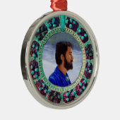 フィレンツルネサンス果実写真テンプレート メタルオーナメント (右)