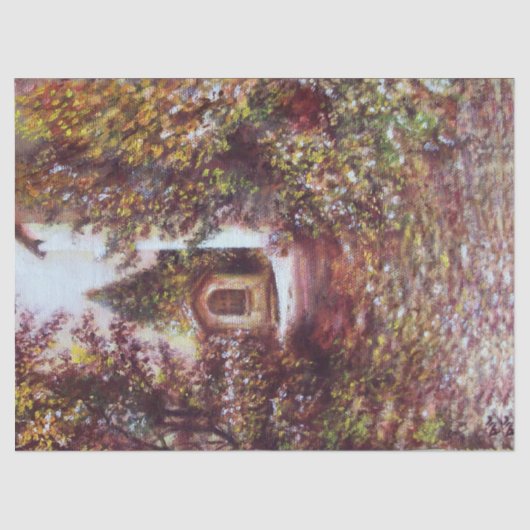 フィレ静かンス・トスカーナの風景の秋 薄葉紙 (正面)