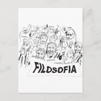 フィロソフォスプラタオのアリストテレスユークリドゥスソクラテス ポストカード