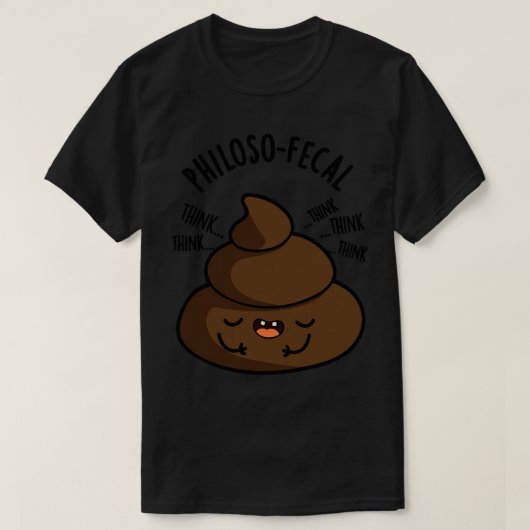 フィロソプフェおもしろいルウンチプン Tシャツ (デザイン正面)