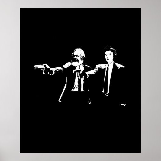 フィロフィクションKarl MarxとRosaルクセンブルク ポスター (正面)