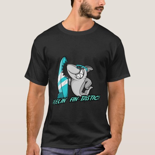 フィンで気持ちいい Tシャツ (正面)