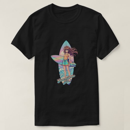 フィンとともに去りぬ Tシャツ (デザイン正面)