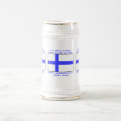 フィンの血が私の静脈を流れる時もあるビール ビールジョッキ (中央)