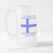 フィンの血が静脈を流れる時々ビール フロストグラスビールジョッキ (左)