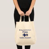 フィンはキャラクターを造ります トートバッグ (正面(商品))