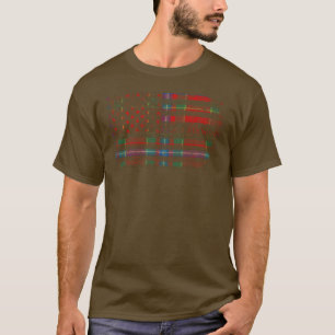 フィンガスクのクラン・スチュワートタータンチェック米国国旗 Tシャツ