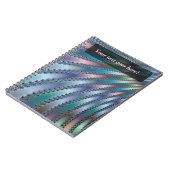 フィンガーフラクタルアート ノートブック (左側)