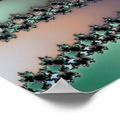 フィンガーフラクタルアート ポスター (角)