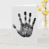 フィンガープリントズトーキャニオンズニューメキシコ カード (黄色い花)