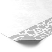 フィンガープリントツリーCとDamask - 40"x60" ポスター (角)