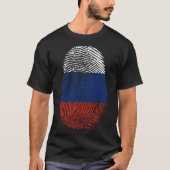 フィンガープリント – ロシア Tシャツ (正面)