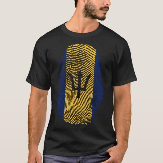 フィンガープリント- Barbados Tシャツ (正面)
