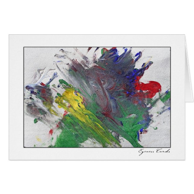 フィンガーペインティング2 (正面横)