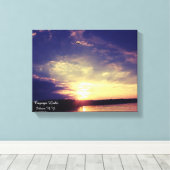 フィンガーレイクカイガレイク キャンバスプリント (インサイチュ (ウッドフロア))