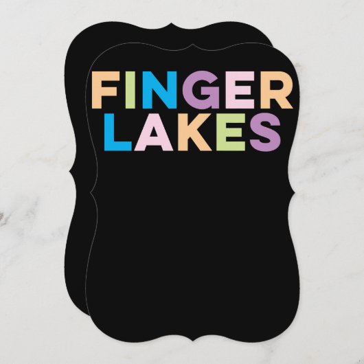 フィンガーレイクスニューヨーカラフルクバケーションギフト (正面/裏面)