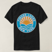 フィンガーレイクスニューヨークフィンガーレイクス Tシャツ (デザイン正面)
