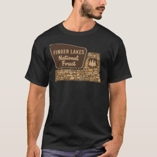 フィンガーレイクス国クラシック有林Tシャツ Tシャツ