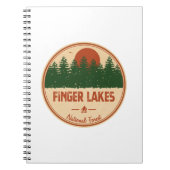 フィンガーレイクス国有林 ノートブック (正面)